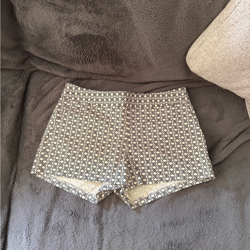 NWT Express High Waist Black and White Shorts